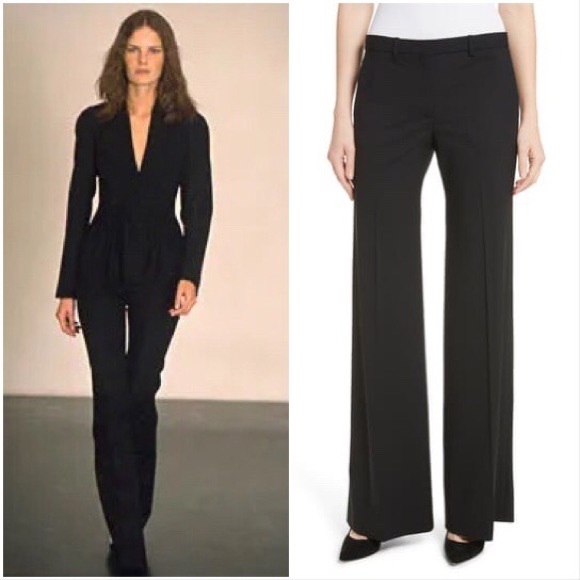 Katayone Adeli Pants - Katayone Adeli All-Season Stretch Wool Dress Pants